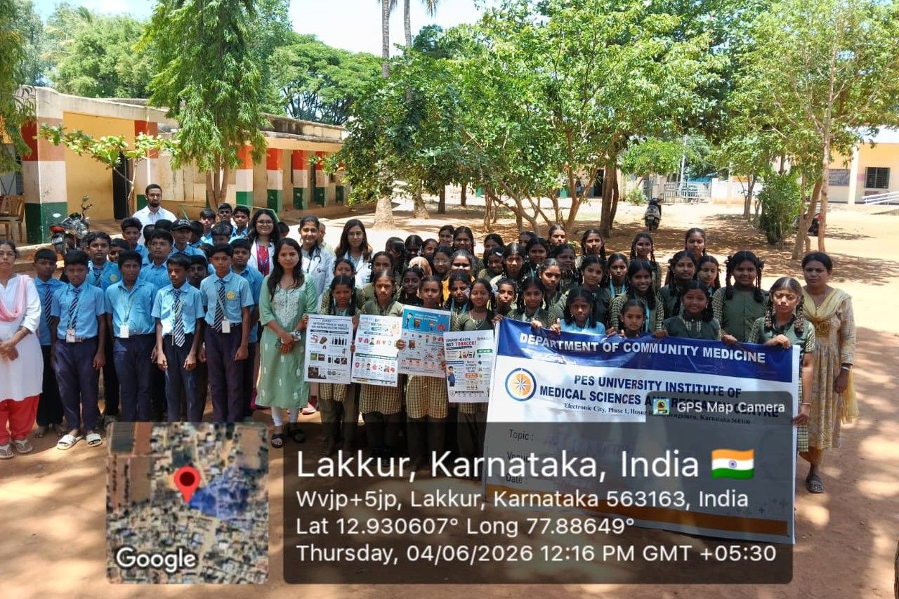 World No Tobacco Day Awareness Programme Conducted at Lakkur School