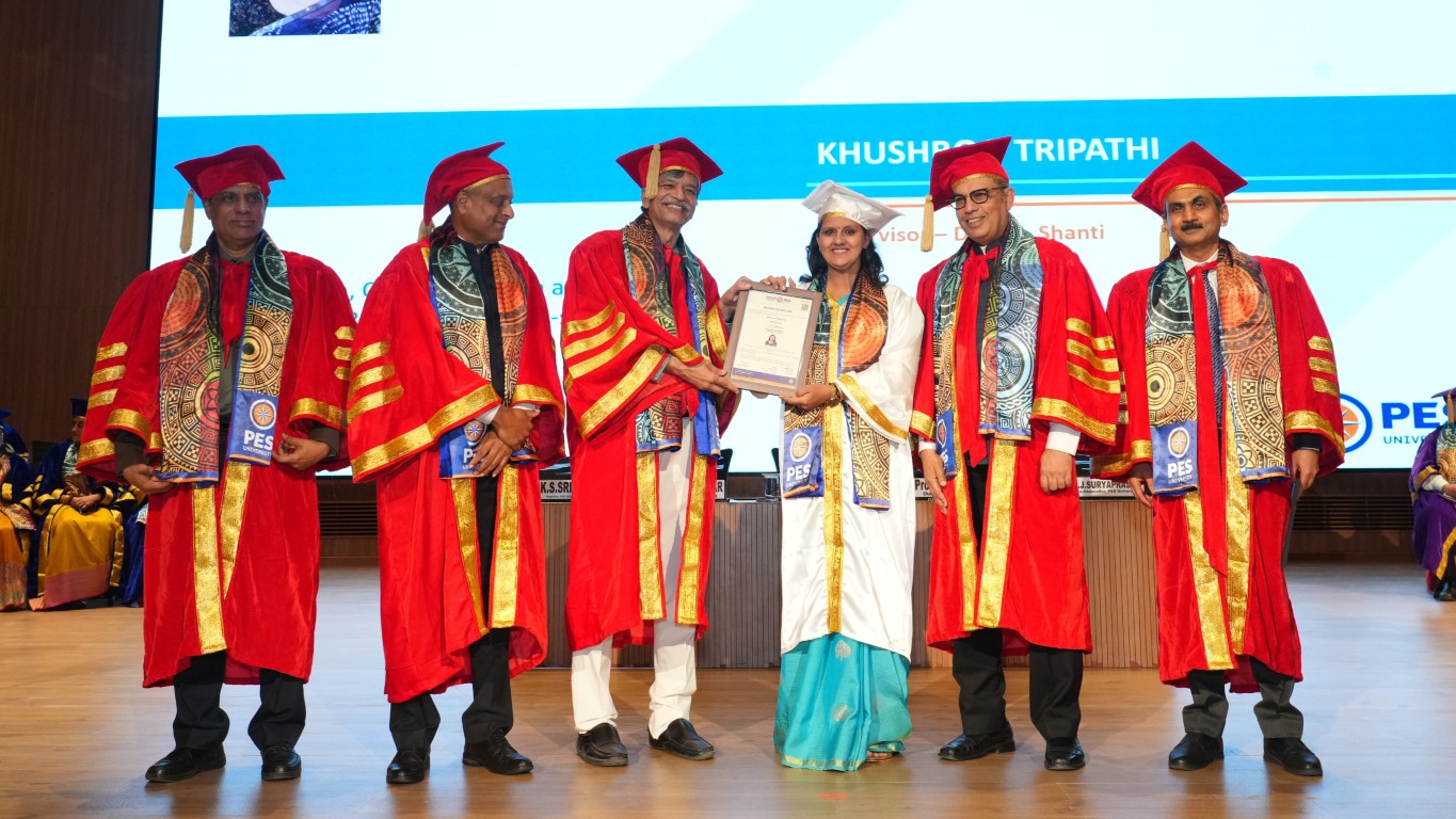Self-discovery and Questioning are Important in Learning: IIT Delhi Director-Prof. Rangan at Convocation 2026 of PES University — gallery image 11