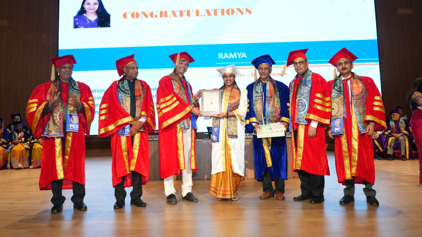 Self-discovery and Questioning are Important in Learning: IIT Delhi Director-Prof. Rangan at Convocation 2026 of PES University — gallery image 10