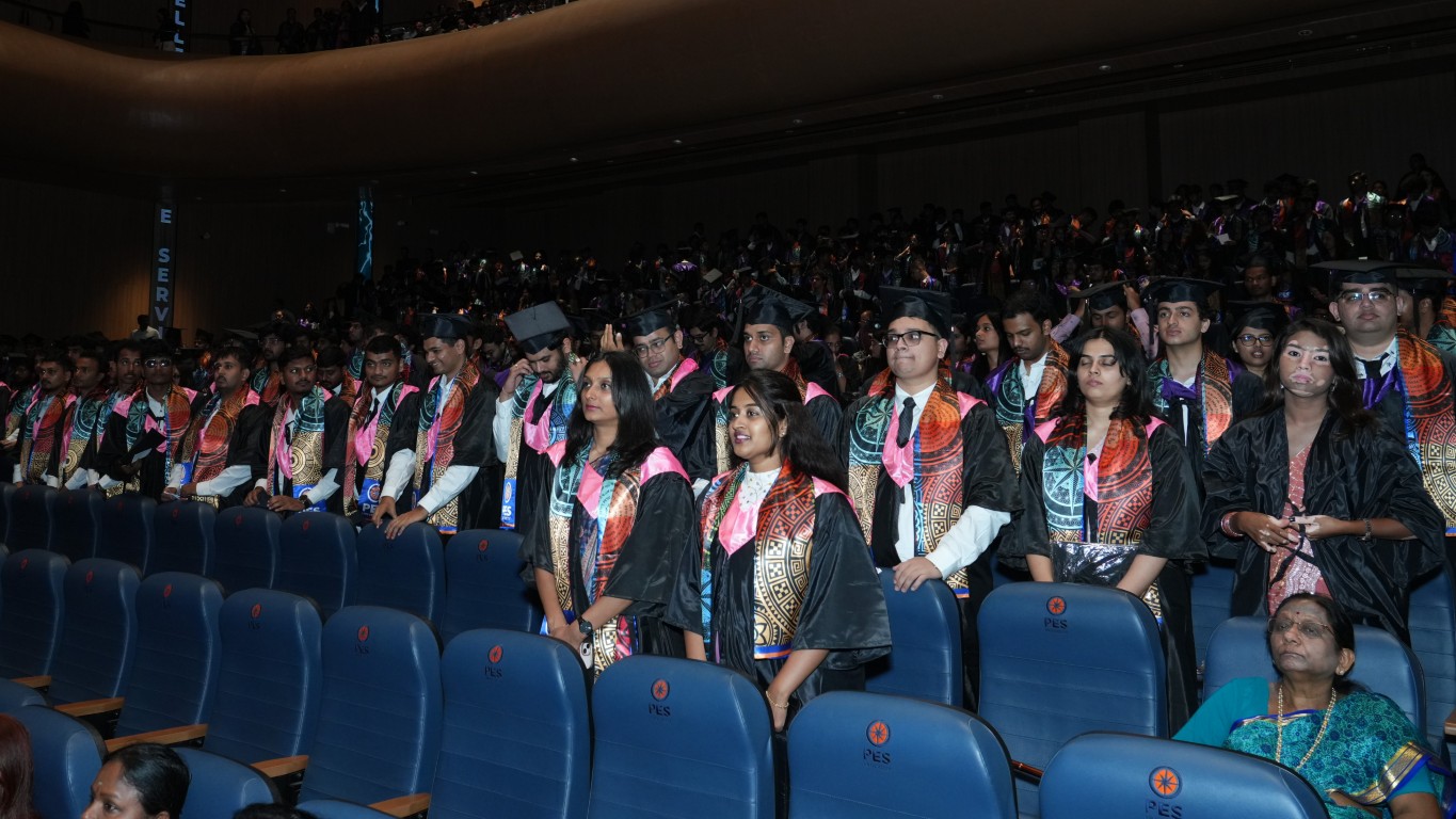 Self-discovery and Questioning are Important in Learning: IIT Delhi Director-Prof. Rangan at Convocation 2026 of PES University — gallery image 6