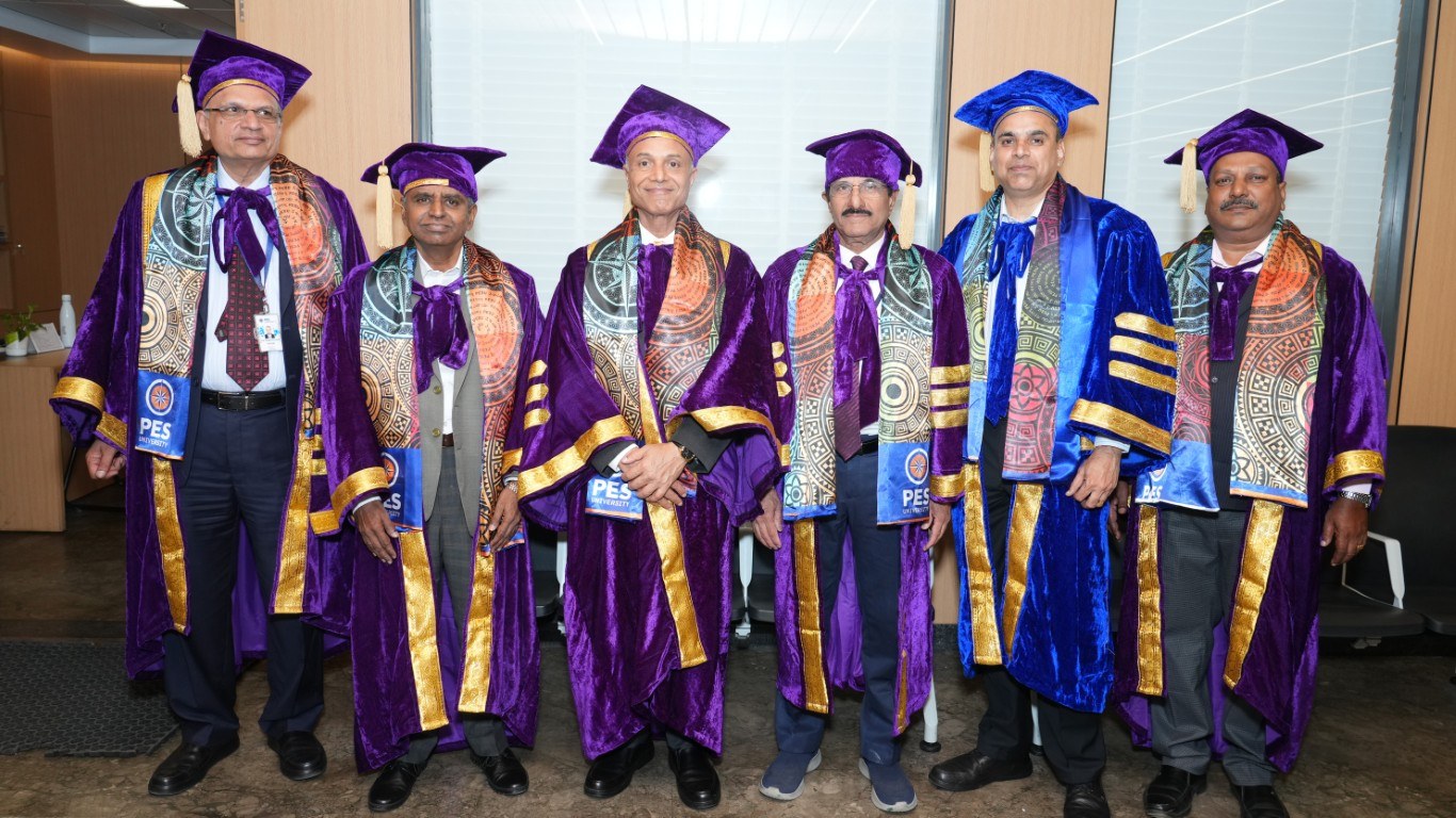 Self-discovery and Questioning are Important in Learning: IIT Delhi Director-Prof. Rangan at Convocation 2026 of PES University — gallery image 4
