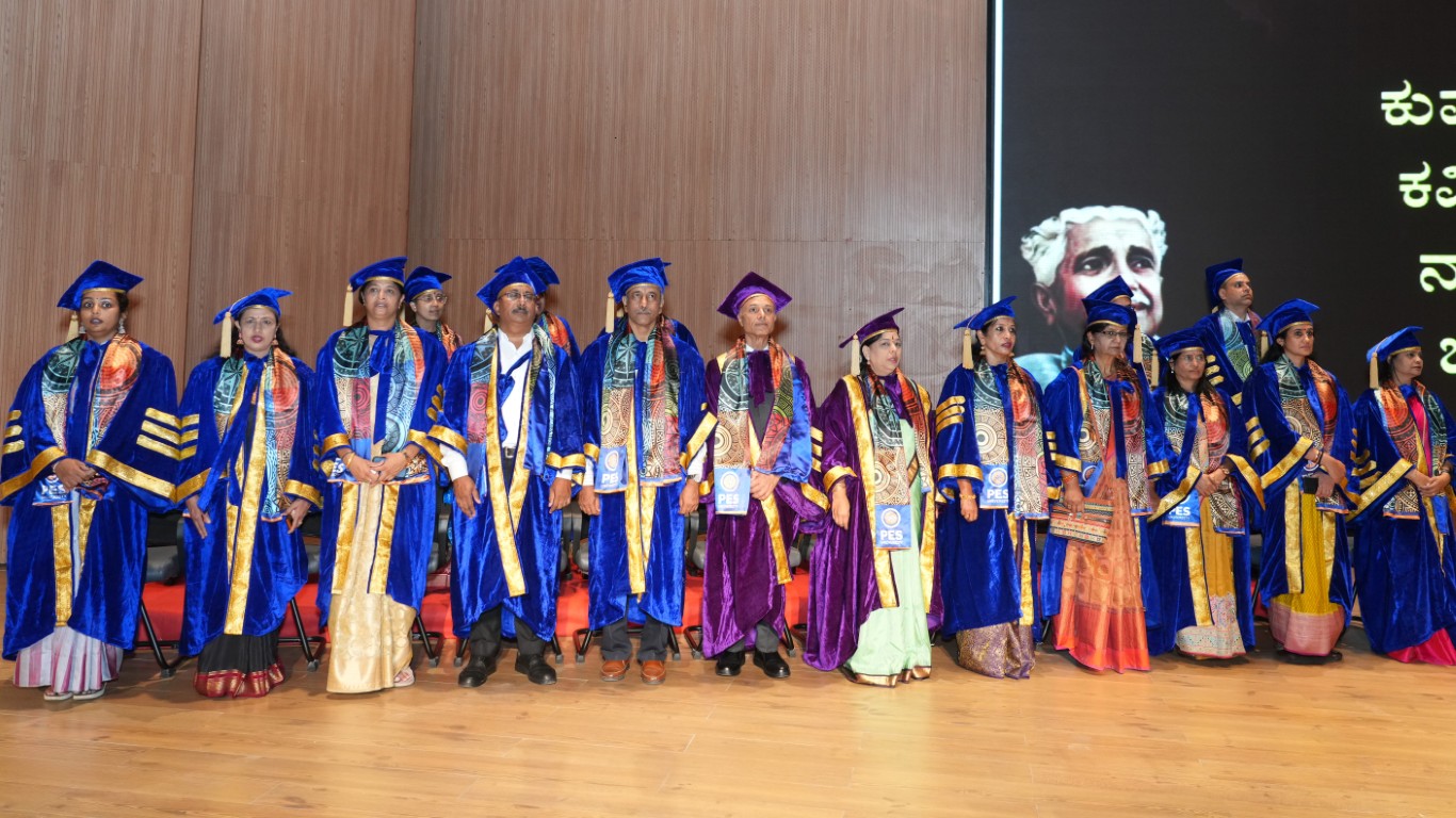 Self-discovery and Questioning are Important in Learning: IIT Delhi Director-Prof. Rangan at Convocation 2026 of PES University — gallery image 2