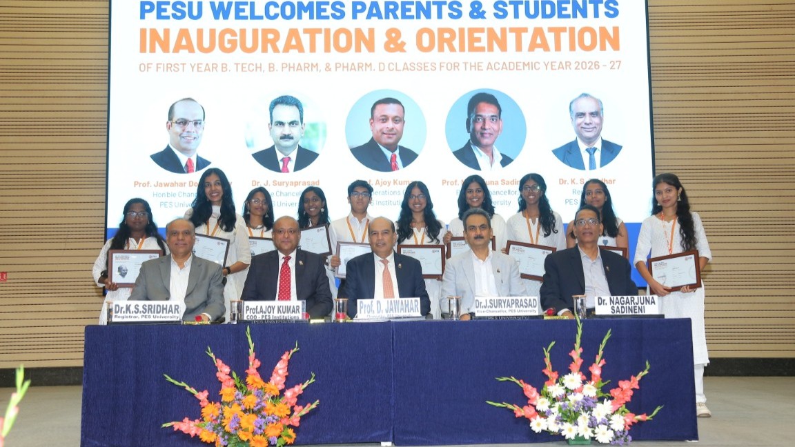 PES University launches first year B.Tech, B.Pharm and Pharm D. programs: Reverberating the guiding principles from the founder chancellor, Dr. M. R. Doreswamy — gallery image 6