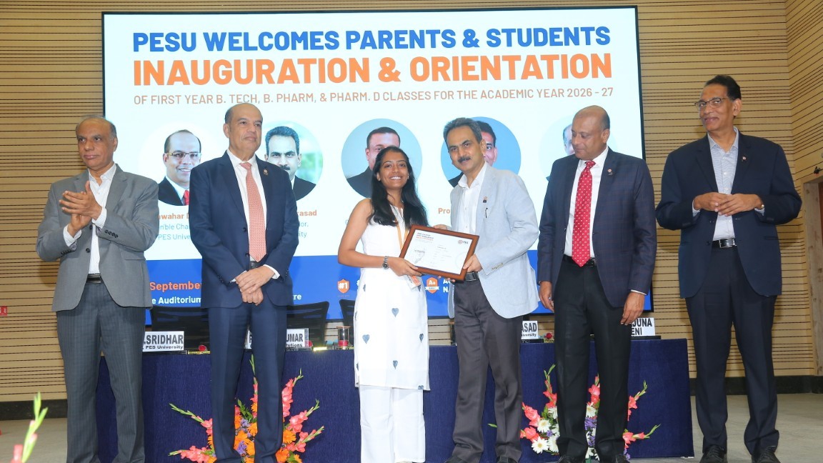 PES University launches first year B.Tech, B.Pharm and Pharm D. programs: Reverberating the guiding principles from the founder chancellor, Dr. M. R. Doreswamy — gallery image 4