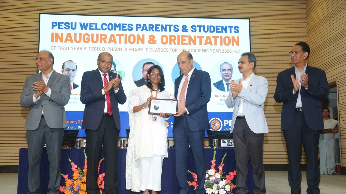 PES University launches first year B.Tech, B.Pharm and Pharm D. programs: Reverberating the guiding principles from the founder chancellor, Dr. M. R. Doreswamy — gallery image 2