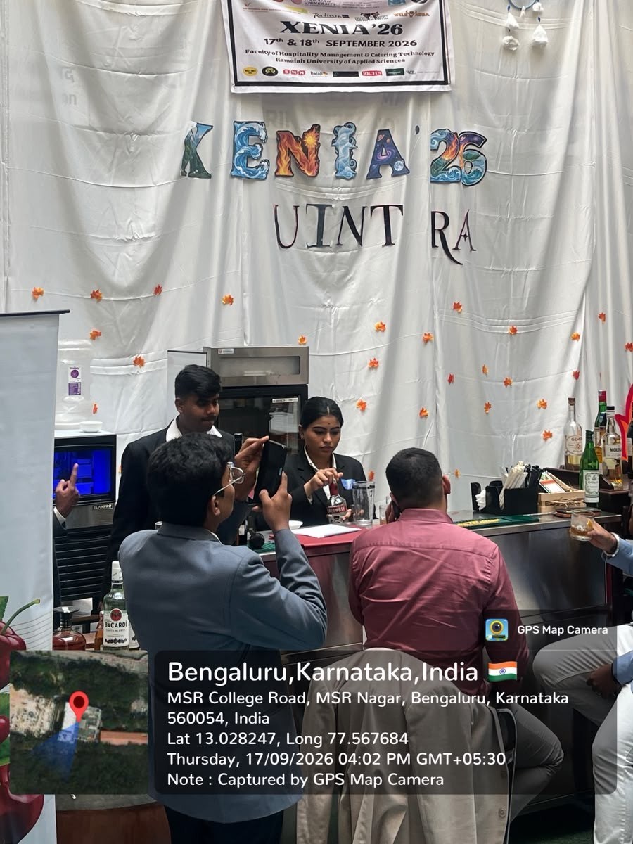 PES University Students Shine at Xenia 2026 Hospitality Competition