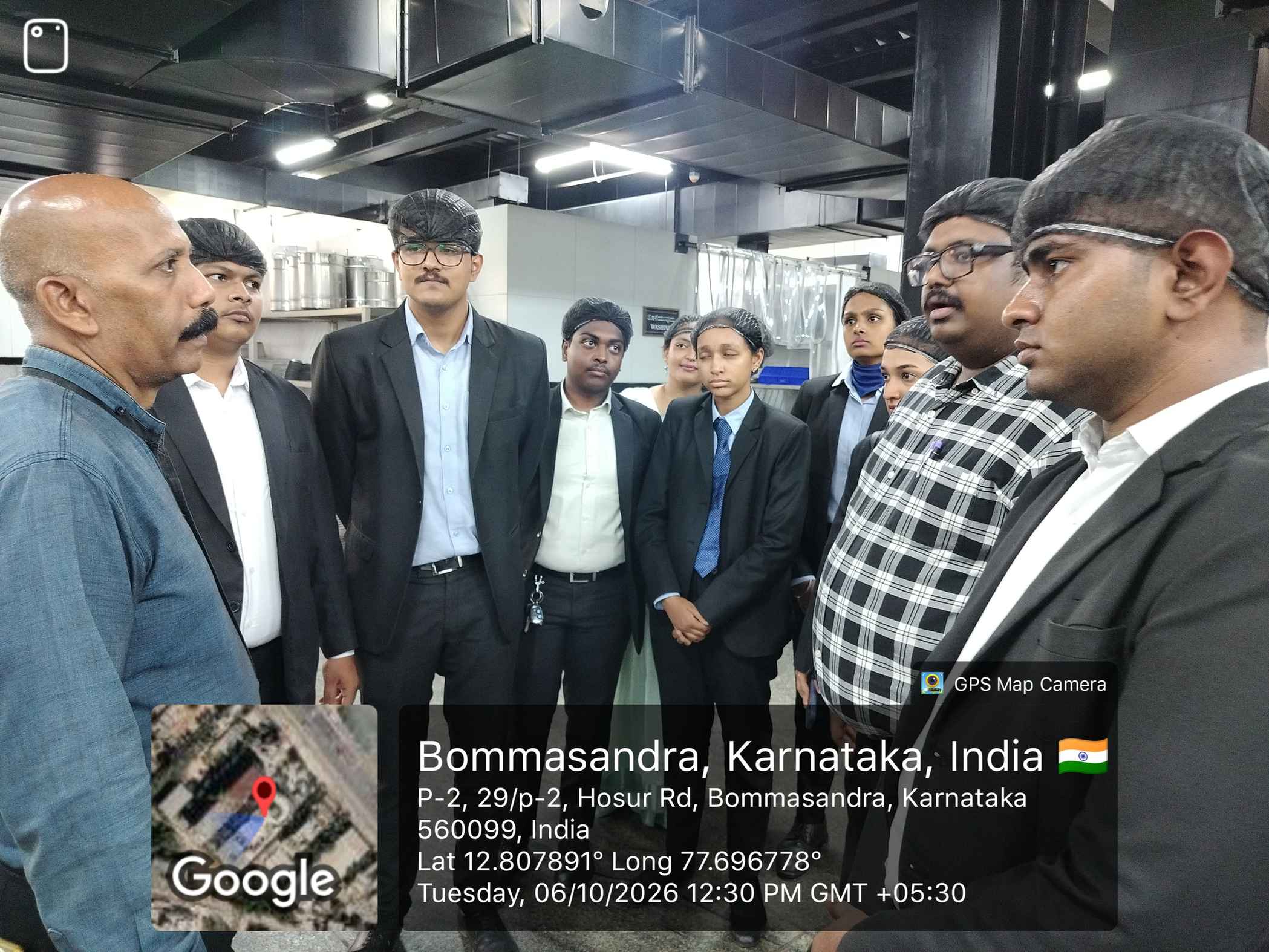 Industrial Visit to Rameshwaram Café: Bridging Classroom Learning with Industry Experience